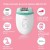 Philips BRE245/00 Corded Compact Epilator 2 in 1 Shaver, White Green