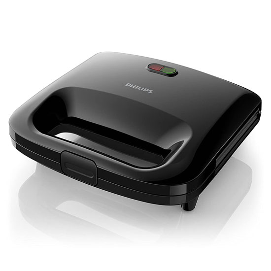 Philips HD2394/99 Daily Collection Sandwich Maker, Black