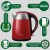 Philips HD9329/06 1.7 Litre Electric Kettle, Red