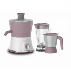 Philips Viva Collection HL7578/00 600 W Juicer Mixer Grinder With 3 Jars, Pink White
