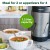 Philips Viva Collection  HR2204/70 Soup Maker Stainless Steel, Black