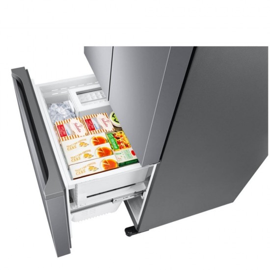 Samsung 580 Litres Frost Free Digital Inverter French Door Refrigerator With Convertible Freezer, RF57A503SL/TL Real Stainless