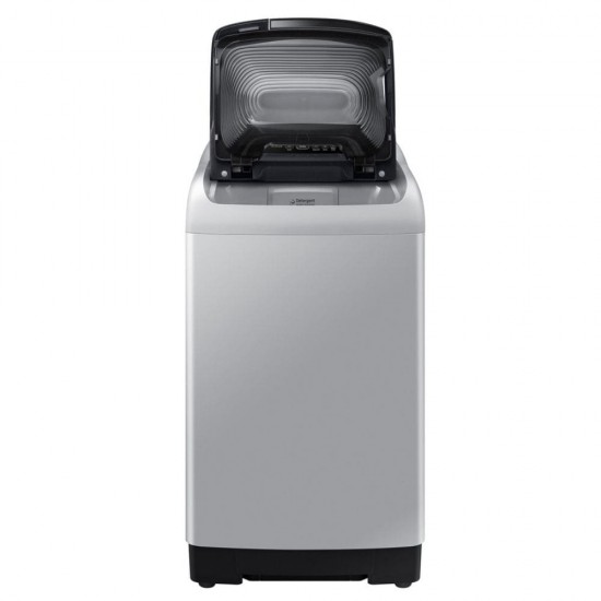 Samsung 8 kg 5 star Top Loading Fully Automatic Washing Machine Direct Inverter Motor WA80T4560VS, Silver