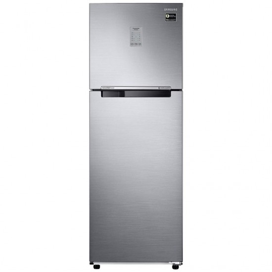 Samsung 275 L Frost free 2 star Inverter Double Door Refrigerator Convertible (RT30T3722S8/hl)-‎Elegant Inox