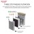 Sharp FP-F40E-W Air Purifier Portable Room Air Purifier Dual Purification, White Gold 