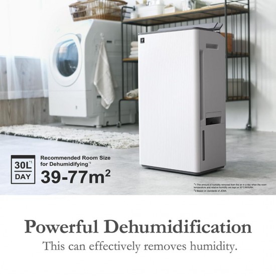 SHARP dehumidifier with Air Purifier I DW-T30FM-W SHARP dehumidifier with Air Purifier I DW-T30FM-W