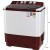 LG 11 kg 5 Star P1145SRAZ Semi Automatic Top Load Washing Machine, Burgundy White