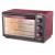 Usha 19L OTGW 3619R Oven Toaster Grill (OTG)-Wine & Matte, Black