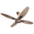 Usha Bloom Lily 1300mm Goodbye Dust 4 Blade Ceiling Fan, Sparkle Brown & Gold