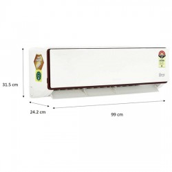 Voltas 1.5 Ton 5 Star Split Inverter AC 185V JZJ (R32), White Voltas 1.5 Ton 5 Star Split Inverter AC 185V JZJ (R32), White