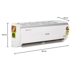 Voltas 1 Ton 3 Star Inverter Split AC 123V CZTT (Copper Condenser), White