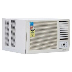 Voltas 1 Ton 3 Star Window Ac WAC 123LZF/LYI (R32),Copper Condenser, White