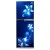 Voltas Beko 251 L Frost Free 2 Star Inverter Double-Door Refrigerator RFF2753EBCF, Emeria Blue 