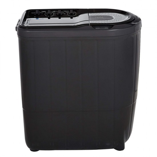 Whirlpool 7 Kg 5 Star Semi-Automatic Top Load Turbo Scrub Technology Washing Machine (SUPERB ATOM 7.0), Grey Dazzle