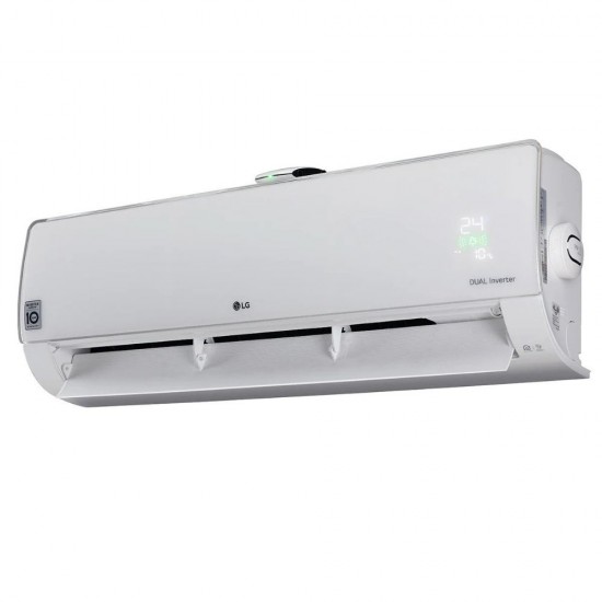 LG 1 Ton 4 Star Wi-fi Inverter Dual Split AC Model 2021 Convertible 5-in-1 MS-Q12APYE, White