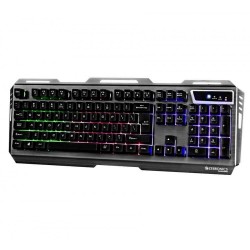 Zebronics Zeb-Transformer Wired USB Gaming Keyboard And Mouse, Black