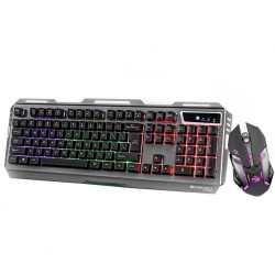 Zebronics Zeb-Transformer Wired USB Gaming Keyboard And Mouse, Black