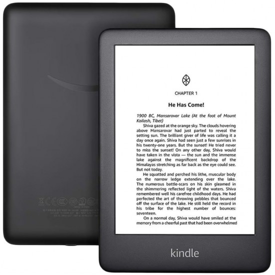 Amazon Kindle 10th Gen WiFi 6 Inches 512MB RAM, 8GB ROM, B07FQ4Q7MB, Black