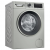 Bosch 10 kg Inverter Fully-Automatic Front Loading Washing Machine Serie 6 WGA254AVIN, Silver Inox