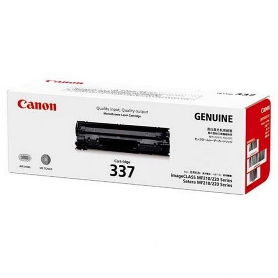Canon 337 Laser Toner Laserjet Printer (Original) Cartridge, Black