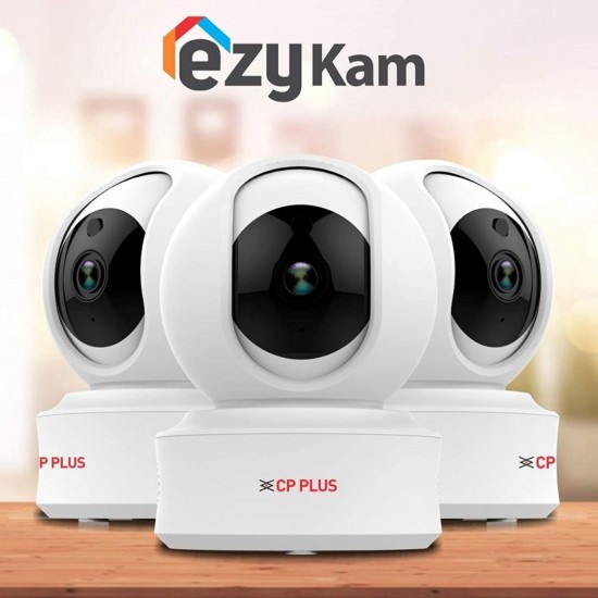 CP Plus Cp-E21 Full HD Wi Fi Security Camera, White