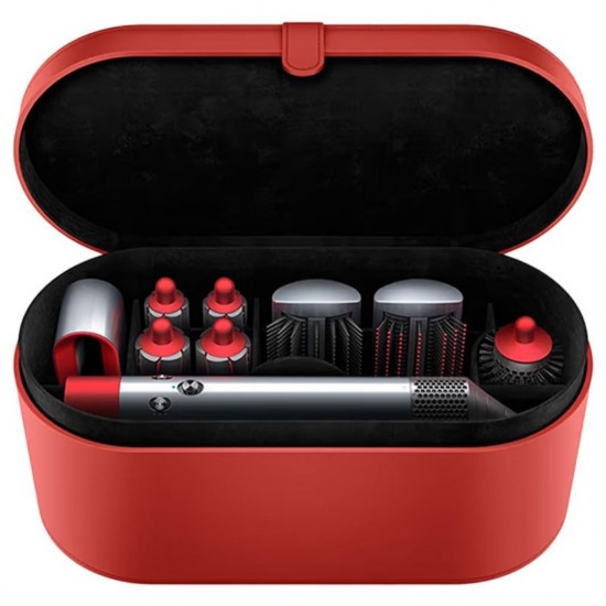 Dyson Airwrap Complete Hair Styler, 9 Attachments, Red