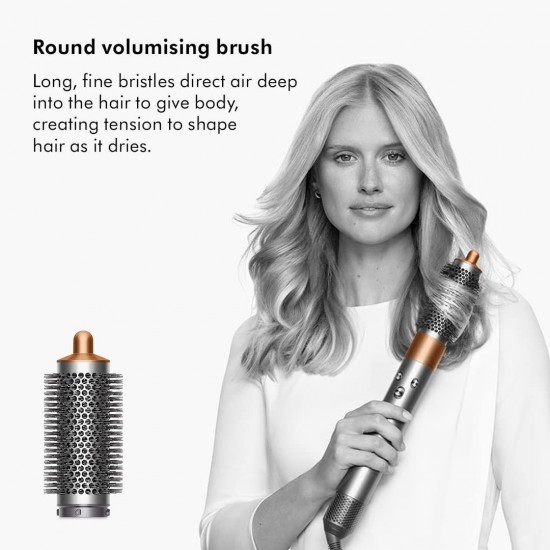 Dyson Airwrap Long Hair Multi Styler,Intelligent Heat Control, Nickel Copper