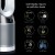 Dyson TP04 Pure Cool Air Purifier Advanced Technology, HEPA + Activated Carbon Filter, Wi-Fi Enabled, Silver/White
