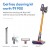 Dyson V8 Absolute 115 Air Watts Cordless Vacuum Cleaner, Nickel/Yellow