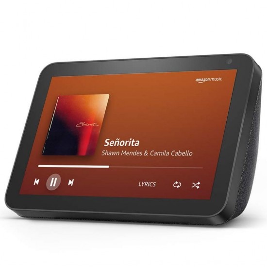 Amazon Echo Show 8 20.32 cm 8 inch smart display HD Screen, Stereo sound and Alexa 1st Gen 2020 release, Black