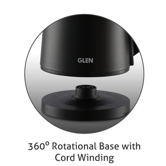 Glen SA9005 1.8 L 1500 W Electric Kettle, Black