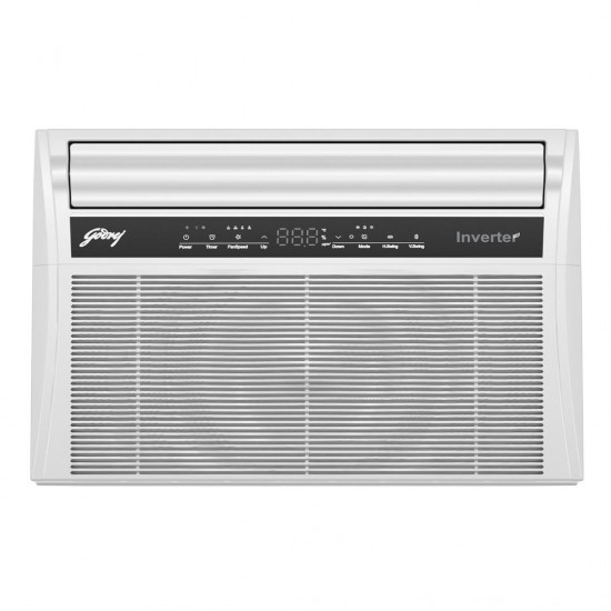 Godrej WIC 18XTC5 WYA – 1.5 Ton 5‑Star Inverter Window AC with 5‑in‑1 Convertible Cooling, Copper Condenser & Pure Air Filter, 2025, Made in India