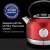 Hafele Dome 1.7 L Electric Stainless Steel Electric Kettle, Red