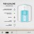 Havells FAB 7 Litre Absoulety Safe RO + UV Water Purifer with 7 Stages, White/Blue
