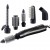 Havells HC4085 5 in 1 Hair Styler Straightener, 19mm Curler, Black