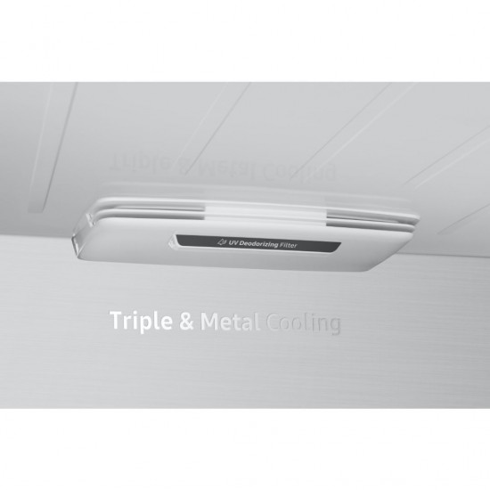 Hisense 564 Litres Frost Free Durable lnverter Technology Side by Side Door Refrigerator, Black