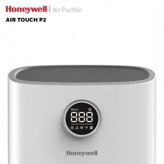 Honeywell Air Touch P2 Air Purifier With H13 HEPA filter & Intelligent Purification, White