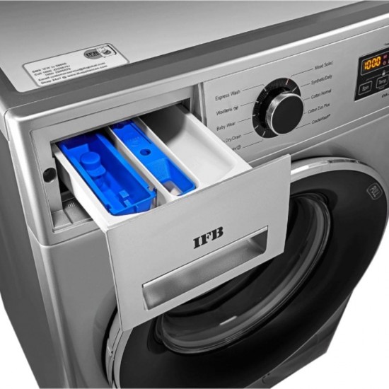 IFB 6 Kg 5 Star Fully Automatic Front Loading Washing Machine Eva ZXS, Silver