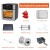 INALSA Aero Crisp 16L Air Fryer Oven – 12-in-1 Multifunction, 1800W Power, Stainless Steel Body, Rotisserie, Convection, silver/ Black