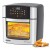 INALSA Aero Crisp 16L Air Fryer Oven – 12-in-1 Multifunction, 1800W Power, Stainless Steel Body, Rotisserie, Convection, silver/ Black INALSA Aero Crisp 16L Air Fryer Oven – 12-in-1 Multifunction, 1800W Power, Stainless Steel Body, Rotisserie, Convection, silver/ Black