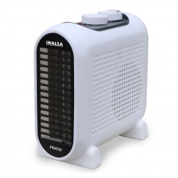 Inalsa Electric Fan Heater Hotty 2000W Variable Temperature Control Cool/Warm/Hot Air Selector, White