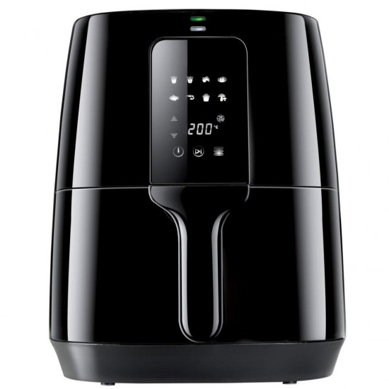 Inalsa Nutri Fry Digital 1400W 4L With 8 Preset Air Fryer, Black