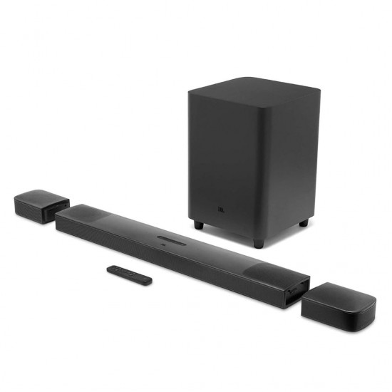 JBL Bar 9.1 Truly Wireless Dolby Atmos Soundbar & Home Theatre 3D SOUND, 9.1 Channel 820 Watts, Black