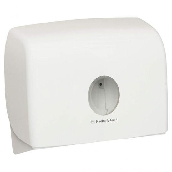 Kimberly-Clark 70220 Aquarius Compact Multifold Towel Tissue Dispenser, White Kimberly-Clark 70220 Aquarius Compact Multifold Towel Tissue Dispenser, White