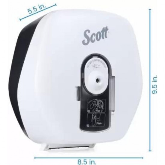 Kimberly Clark Scott X57204 Center Pull Bathroom Tissue Dispenser Plus, White Kimberly Clark Scott X57204 Center Pull Bathroom Tissue Dispenser Plus, White