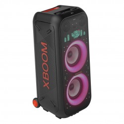 LG XL9T XBOOM 1000 W Portable Bluetooth Tower Speaker with Dual 8″ Woofers, Pixel LED Lighting & Karaoke, 2025