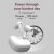 Noise Buds Prima 2 Earbuds with 50 hrs of playtime and Quad Mic Bluetooth Headset, White