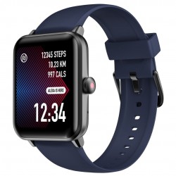 Noise ColorFit Pro 3 Assist 39.37mm With Alexa Built-in, Heart Rate Tracking Smart Watch, Jet Blue