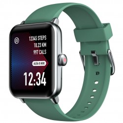 Noise ColorFit Pro 3 Assist 39.37mm With Alexa Built-in, Heart Rate Tracking Smart Watch, Smoke Green