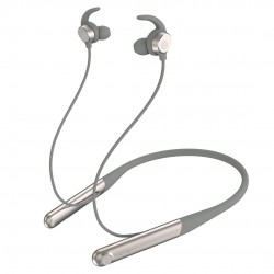 Noise Flair in-Ear Wireless Bluetooth With Touch Controls, 35 Hour Playtime Smart Neckband, Mist Grey